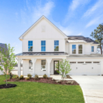 The Hampton Modern Farmhouse model home, one of Robuck Homes’ most popular styles, is an example of a home near Camp Lejeune that you can find at WyndWater.